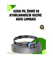 53 Modlu Süper Parlak LED Kafa Lambası Type C Şarjlı Güç Göstergeli