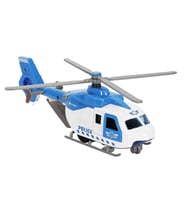 Çek Bırak Metal Helikopter 20 cm - Mavi
