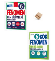 Fenomen 6. Sınıf Maarif Fen Bilimleri Fasikül ve Kök Soru Bankası + Telefon Standı