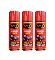 SMX Lastik & Fitil Yenileme 200 Ml 3 Adet- M.FİBER BEZ HEDİYELİ (Renksiz)
