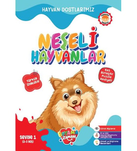 Hayvan Dostlarımız - Neşeli Hayvanlar Seviye 1 (2-3 Yaş)