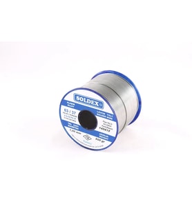 63-37, 500 Gr 3 Mm - Pastasız Vitray Lehim Teli, Sn:63 - Pb:37