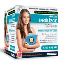 Herkese İngilizce Öğreten Eğitim Seti (5000 Sayfa)