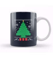 Chemistree Science Christmas Tree Kupa Bardak Porselen
