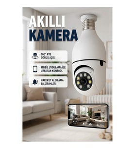 Akıllı Duylu Güvenlik Kamerası – 360° PTZ, Hareket Algılama ve Uzaktan Kontrol