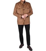 ADV-24 SÜET SAFARİ MONT (Hardal)