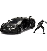 Jada Black Panther and Lykan Hypersport 1/24 Model Araba