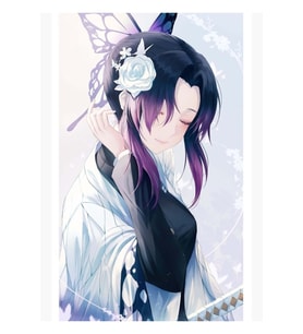 Shinobu Kocho Tablo Ahşap Poster Dekoratif