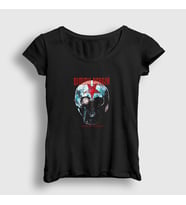 Presmono Kadın Siyah Torment Dimmu Borgir T-Shirt 142780tt