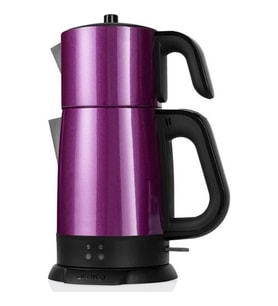 ARNİCA DEMLİ MOR IH33152 1800 W ÇELİK ÇAY MAKİNESİ