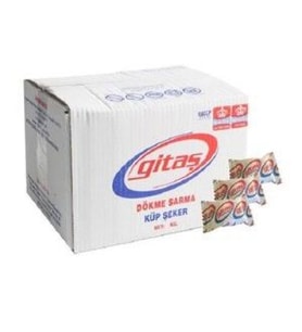 GİTAŞ KÜP ŞEKER TEKLİ SARMA KG - 4 KG