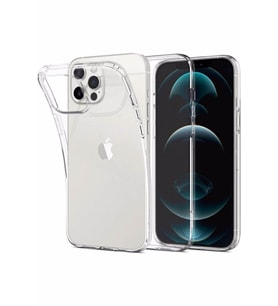 Iphone 12 Mini Şeffaf Tıpalı Kamera Korumalı Lüx Silikon Kılıf