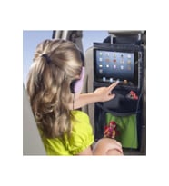 Oto Araç Araba Koltuk Arkası Tablet Tutucu (Siyah)