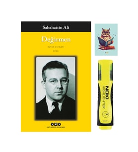 Değirmen-Sabahattin Ali-Yapı Kredi Yayınları-Sarı Fosforlu Kalem-Not Defteri Seti