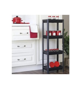 SİYAH DİKDÖRTGEN RAF ÜNİTESİ PLASTİK GO-53-vice 01205