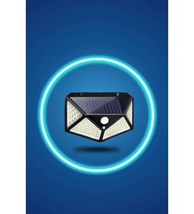 Bahçe Lambası Bahçe Aydınlatma Sensörlü Suya Dayanıklı 100 Led