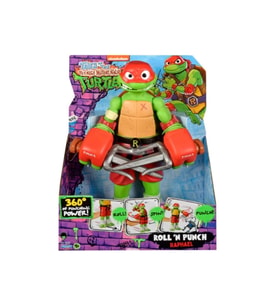 Teenage Mutant Ninja Turtles Roll N Punch Raphael Figürü 30 cm