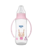Wee Baby Klasik Kulplu PP Biberon 270 ml 6-18 ay Pembe