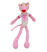 Peluş Pembe Panter Giysili Sevimli Pembe Panter Peluş 45cm.