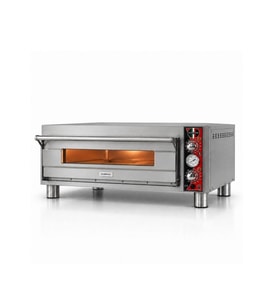 Silverinox Elektrikli Tek Kat 30 Cm 4 Pizza Kapasiteli Pizza Fırını 220V