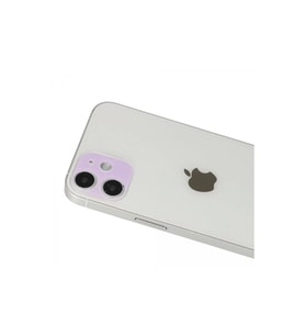 İphone 12 Rainbow Kamera Lens Koruma Cam - Mor