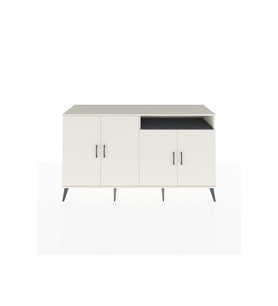 Hyperion Konsol 6 Raflı 4 Kapaklı 176x44x99 Aytaşı-Aytaşı/Antrasit