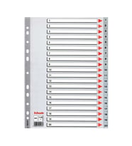 ESSELTE 100107 PLASTİK AYRAÇ A4 1-20 RAKAM