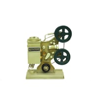 Dekoratif Metal Sinemaskop Biblo Vintage Ev Ofis Hediyelik