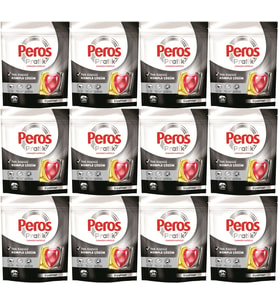 Peros Pratik Matik Çamaşır Deterjanı Kapsülü - Tableti 312 Adet Siyahlar (12PK*26)