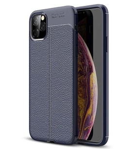 Newface Apple iPhone 11 Pro Max Kılıf Auto Focus Kapak - Lacivert