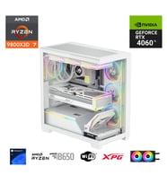 ETERNAL POWER RYZEN 7 9800X3D 32G DDR5 1TB M.2 RTX 4060Ti B650 WIFI 750W 240M (STD)