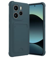 Newface Xiaomi Redmi Note 14 4G Kelvin Kartvizitli Silikon - Koyu Yeşil