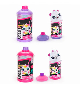 45521 SUN-CNL-HOBİ SET AIRBRUSH PLUSH MYSTERY MINI PLUSH NEON SERIES 2