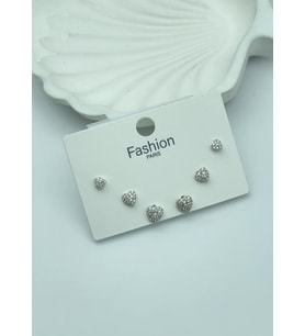 Vip Silver 6'lı Küpe - 25-vip135