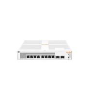 HP Aruba Instant On JL681A 1930-8G, 8Port, GigaBit 8 Port PoE, 124W, 2 Port Gigabit SFP,  Yönetilebilir, Rack Mount Switch