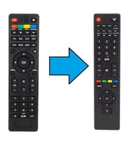 Dijitsu Andorid Smart Led Tv Kumandası-Resimde Sağdaki Gönderilir