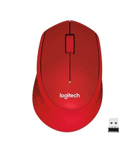 Logıtech M330 Sessiz Kablosuz Mouse-Kırmızı 910-004911