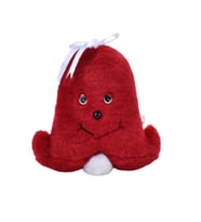 Çan Peluş 23 Cm (Kırmızı)