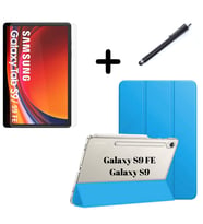 Samsung Galaxy Tab S10 Lite FE/S10/S9 FE/S9 Kılıf SET PU Deri Smart Tablet Kilif