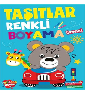 Renkli Boyama Taşıtlar