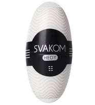 Svakom Hedy Ultra Yumuşak İçi Tırtıklı Erkeklere Özel Beyaz Mastürbatör