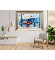 Gümüş Çerçeveli Tablo nb840