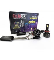 H8/11 LED XENON LED HEADLİGHT FEMEX SUPER MORE CSP SUPERIOR ETI CHİPSET RADYATÖR SOĞUTMALI