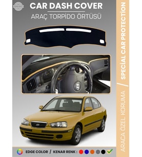 HYUNDAİ ELANTRA (1997-2006) Torpido Örtüsü Ön Panel Halı Araca Özel Çatlamayı Önler Kaymaz