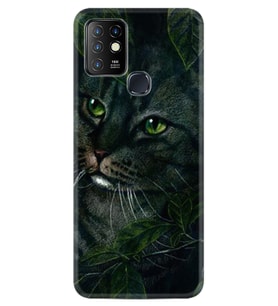 INFINIX Hot 8 9 10 11S Hot 10 Play 10T Kılıf Desemli Silikon Flowers Cat 1345
