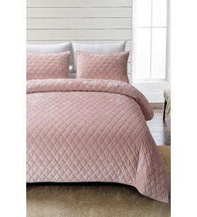 Çift Kişilik Supersoft 3 Parça Yumuşak Elyaf Dolgulu Çeyizlik Pudra