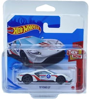 Hot Wheels - '17 Ford Gt - White - Short Card (1/64) Gtb38 (Çok Renkli)