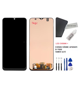 Samsung Galaxy M30S - SM-M307 Uyumlu Lcd Ekran Dokunmatik Servis + B-7000 + TAMİR SETİ