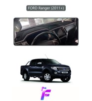 FORD RANGER (2011-2019) Uyumlu Torpido Örtüsü Yansıma Önleyici Kolay Montaj Tam Koruma F32
