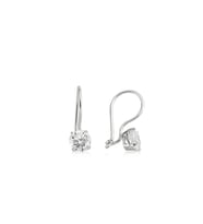 Gümüş Tek Taş Sallantılı Küpe CSR2181862